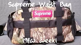 Supreme Waist Bag 19fw week1 シュプリーム ウエスト バッグ