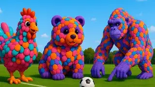 The mascot vibrato assistant panda placed on the football field is popular, co-produced,and creative