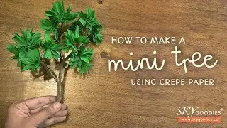 How to make a Mini Tree for school projects, dioramas and miniature models