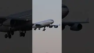 WEF 2023 Sky Prime Aviation A340 Zurich Airport 15.01.2023 #shorts #a340