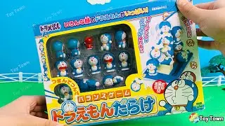 DORAEMON Toys Stack up on Top with Time Machine Figures ドラえもん 도라에몽 타임머신