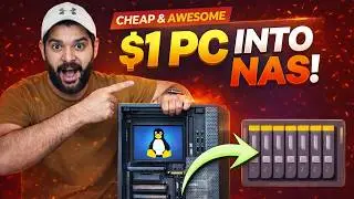 I Turned a $1 PC into a Powerful Home NAS (with Ubuntu Server)