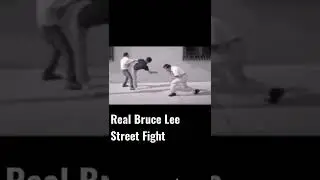 Real Bruce Lee Street Fight#short