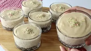 8 ingredient dessert recipe in 5 minutes ❗️ no oven ❗️ no gelatin ❗ tahini halva ❗️ quick dessert ❗
