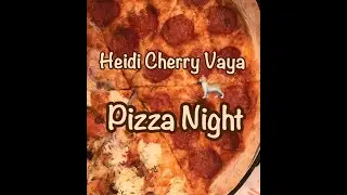 Fun Bedtime Story For Kids | Heidi, Cherry & Vaya - Pizza Night