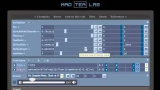 Prototyping DSP Audio Effect in Mad Tea Lab