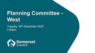 Planning Committee - West - 16th December 2025