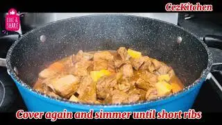 SHORT RIBS MENUDO RECIPE! #food  #cooking #healthy  #homemade #easyrecipe