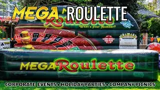 MEGA ROULETTE is 1 of 6 Casino Games for Corporate Events in our MEGA High Roller Casino Package!
