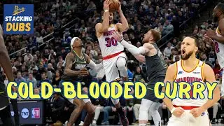 Steph Curry Shuts the Haters Up in Gut-Check Win vs Wolves | Stacking Dubs