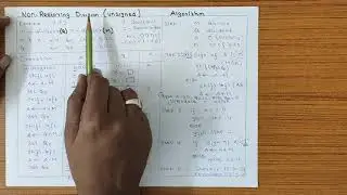 Non Restoring Division Algorithm for Unsigned Integer