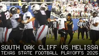INTENSE: South Oak Cliff & Melissa CLASH After The Whistles For Battle to Texas State Championship