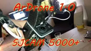 Ar Drone 1.0 with SJCAM 5000+
