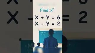What's the FASTEST Way to Solve This Simultaneous Equation?