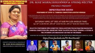 TAMBURA COMPETITION - IMPROVISATION ROUND