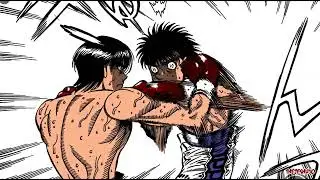 Hajime No Ippo Manga -【Makunouchi Ippo vs Miyata Ichiro】