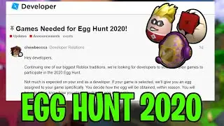 EGG HUNT 2020 CONFIRMED!
