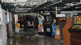 ABANDONED ARCADE BUILDING!