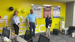 Ribbon-cutting for AMAX Auto Insurance