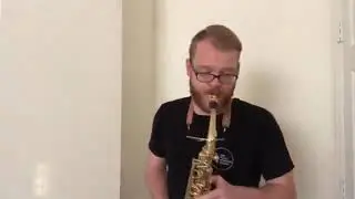Ferling Etude No. 23 || James Barger, Saxophone