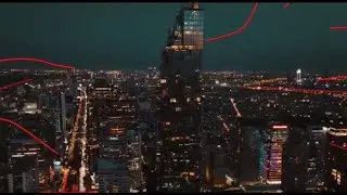 Disney's Tron: Ares ทรอน แอรีส | Digital Mapping ตึกมหานคร