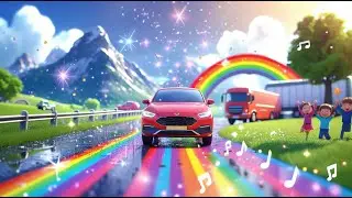 Little Car Adventure 🚗💨 | Fun Car Song for Kids | Vehicle Adventure Song for Toddlers & Preschoolers