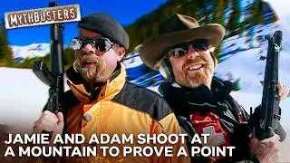Can A Machine Gun Actually Trigger An Avalanche? | MythBusters