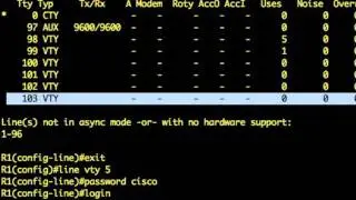 The Basics Series - VTY Access (Part 2)