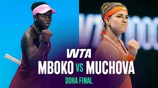 Karolina Muchova vs. Victoria Mboko | 2026 Doha Final | WTA Match Highlights