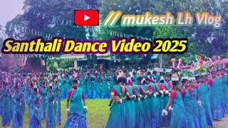 Santhali group Dance Video//#newsanthalivideo2025#viralvideo  #santhalivlogger#mukeshlhvlog 