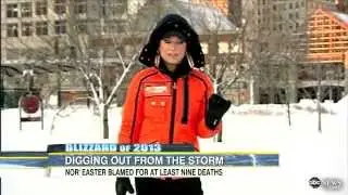 Blizzard 2013 Paralyzes Northeast Region ABC NEWS