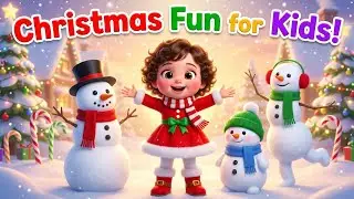 ❄️ Christmas Movement Song for Kids | Left Right Up Down | Baby Learning Activities Videos 