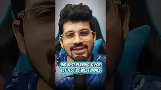 India Best Playing 11 for 1st Test Match vs West Indies 2025 #shorts