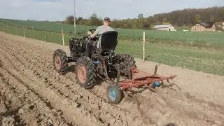 Ciągnik Sam 4x4 - uprawa 2019 (pierwsze próby)