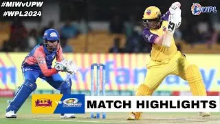 UPW vs MIW 6th Match WPL 2024 Highlights | Women IPL Highlights 2024 | Cricket wpl 2024 highlights