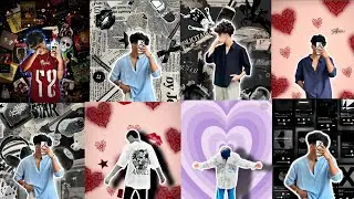 Instagram Aesthetic Background Photo Editing Tutorial | Instagram Aesthetic Dp Photo Editing