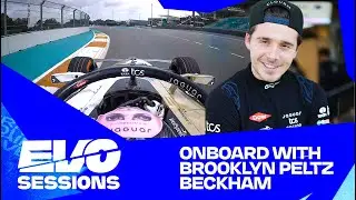 Brooklyn Peltz Beckham Drives Formula E Race Car! 👀 | Formula E Evo Sessions