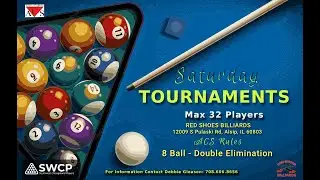 Saturday 8 Ball Tournament | 12-13-25 | ACS - Red Shoes Billiards