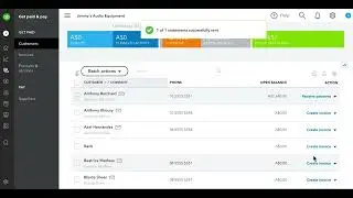 How to create and send a customer statement on QuickBooks Online