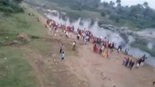 Chhath_puja_at_Bhojudih_2017_Bhairav Dham Ghat (Izri River)_Bhojudih ||