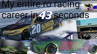 my entire nascar ro-racing career in 43 seconds (2020-2022)