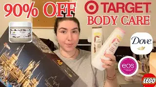 90% OFF holiday bodycare at target - Body wash, body scrub, mist + Bonus LEGO set