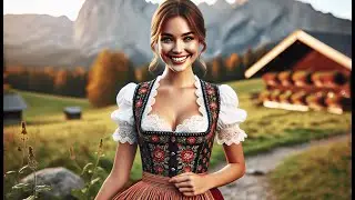 🍂 BAVARIA TRACHTEN Dirndl Dresses Women Traditional German Oktoberfest | Best Womens Dirndl Dress 🎉