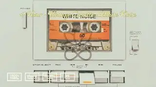 Vintage Cassette White Noise (1 Hour) | Retro Tape Deck Loop, Soft Analog Hiss (No Music)