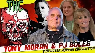Halloween Reunion! TONY MORAN & PJ SOLES at Tidewater Horror Convention - LIVE PANELS