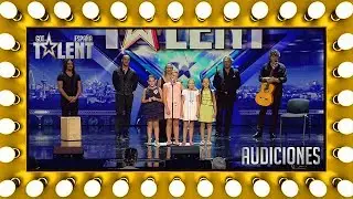 Those kids made history: first grupal Golden Buzzer! | Auditions 4 | Spain's Got Talent 2018