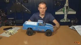 Покраска кузова, установка электроники, RC4WD Trail Stomper