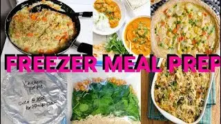 POST PREGNANCY FREEZER MEAL PREP | FREEZER MEALS BEFORE BABY ARRIVES | POSTPARTUM MEAL PREP WITH ME