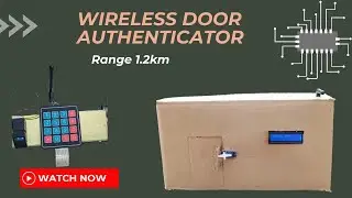 Wireless door authenticator with the help of NRF24L01 module.  #trending #arduinoproject #arduino
