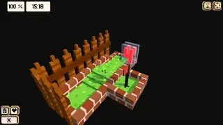 Coloring Voxels: Crazy Golf World - Section 4: Hole #4